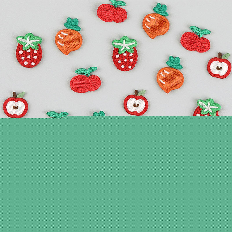 Embroidery On Socks - 100pcs Children's Hair Accessory Embroidery Patches