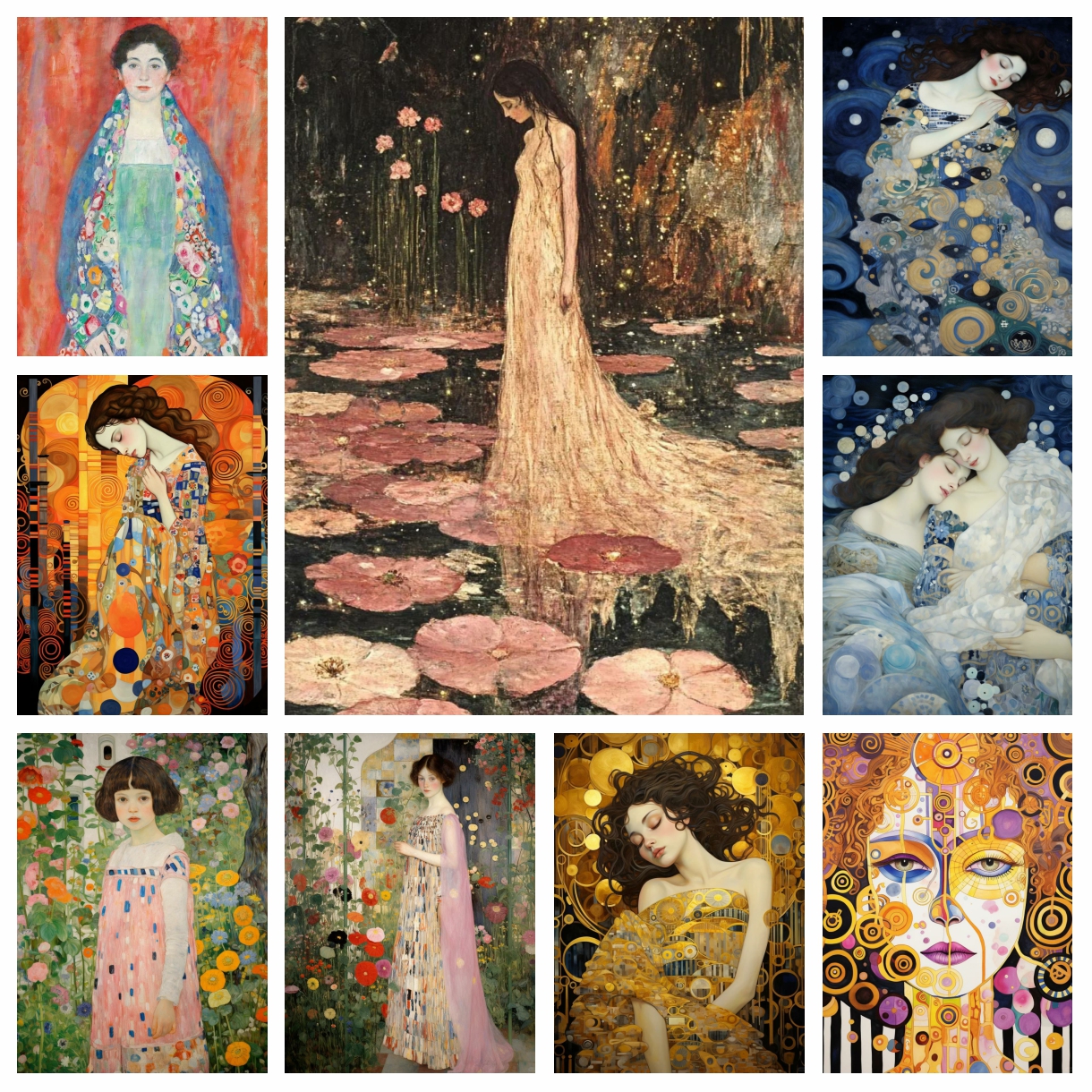 Embroidery Ai - 5D AI Fantasy Woman Oil Lmage
