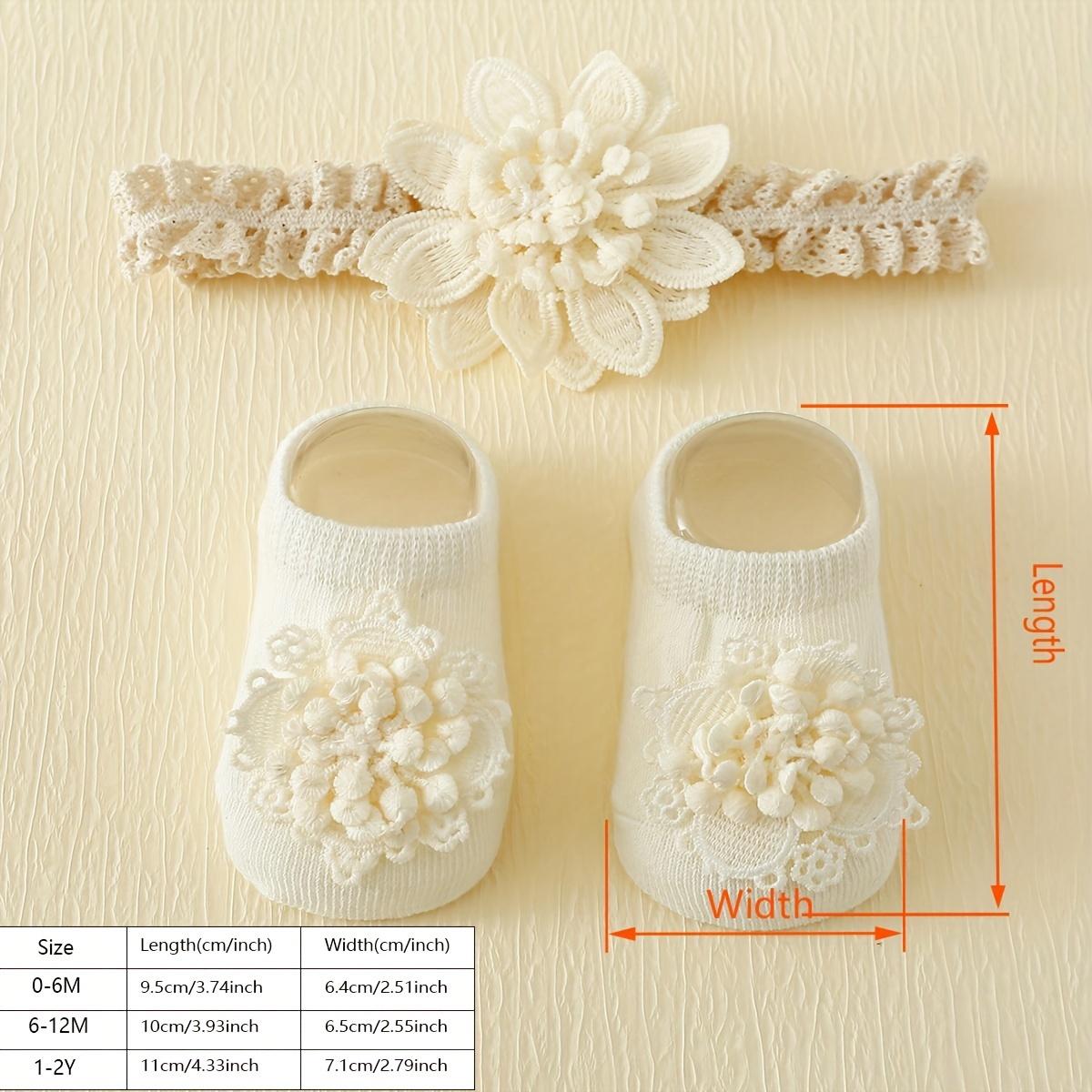 Embroidery On Socks - 1 Pair of Children's Summer Anti-slip