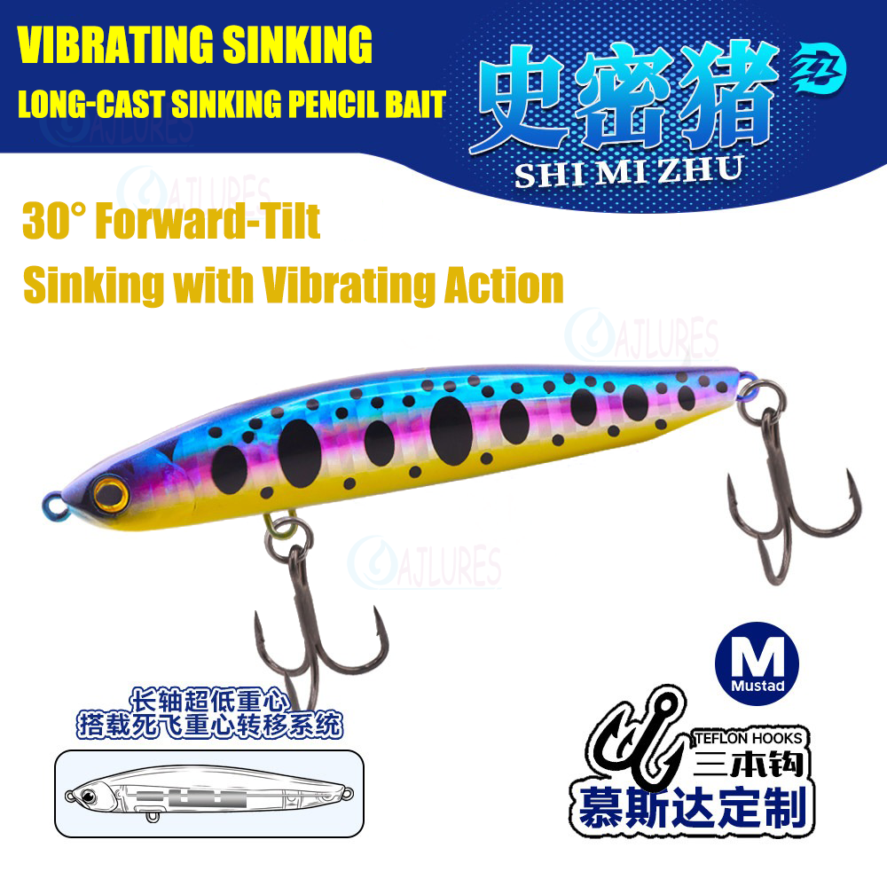 Transfer Pen Ink - Sinking Pencil Lure 17-27g Dead Weight