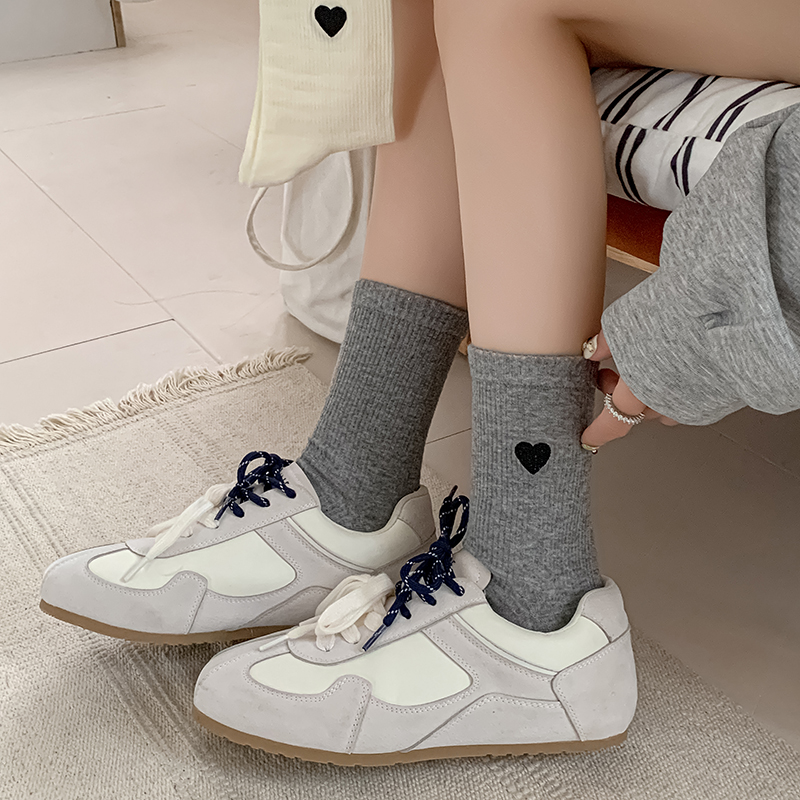 Socks For Women Korean Style N - Embroidery On Socks 리뷰 및 가격