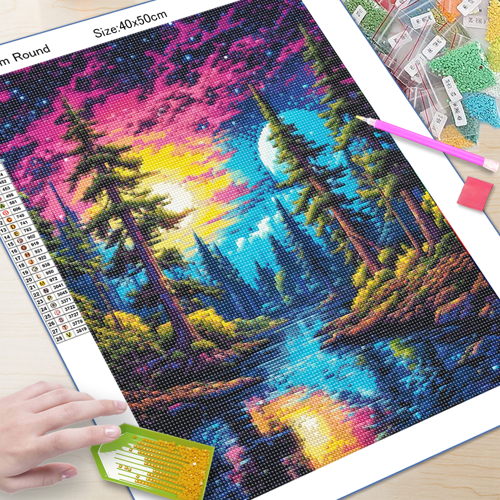 unframe 5D Diamond Art Paintin - Embroidery Wall Art 리뷰 및 가격