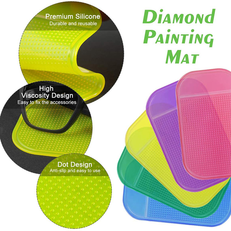 Anti-Slip Sticky Mat for Diamo - Embroidery Ideas For Bags 리뷰 및 가격