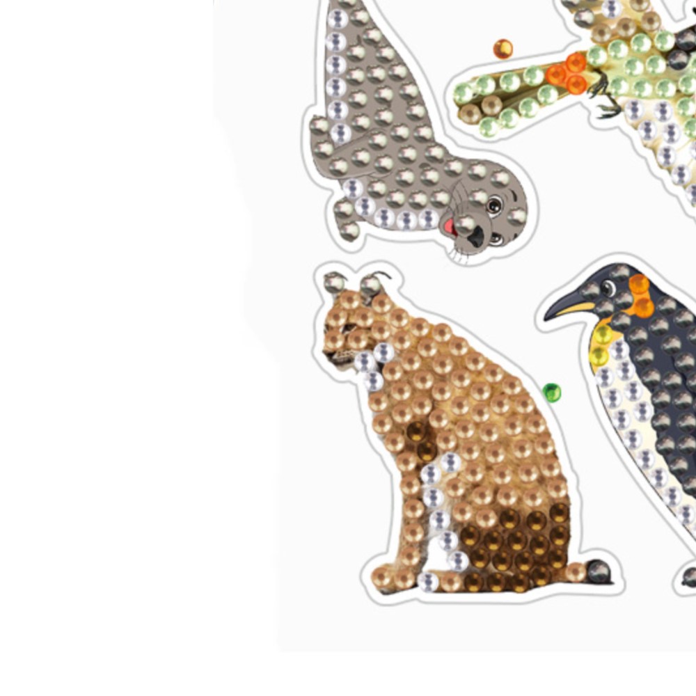 Cartoon Animal Diamond Paintin - Embroidery Ideas For Bags 리뷰 및 가격