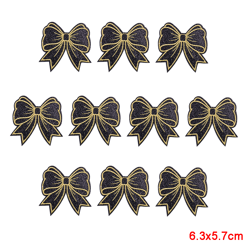 10PCS Sparkling Diamond Bow He - Embroidery Ideas For Bags 리뷰 및 가격