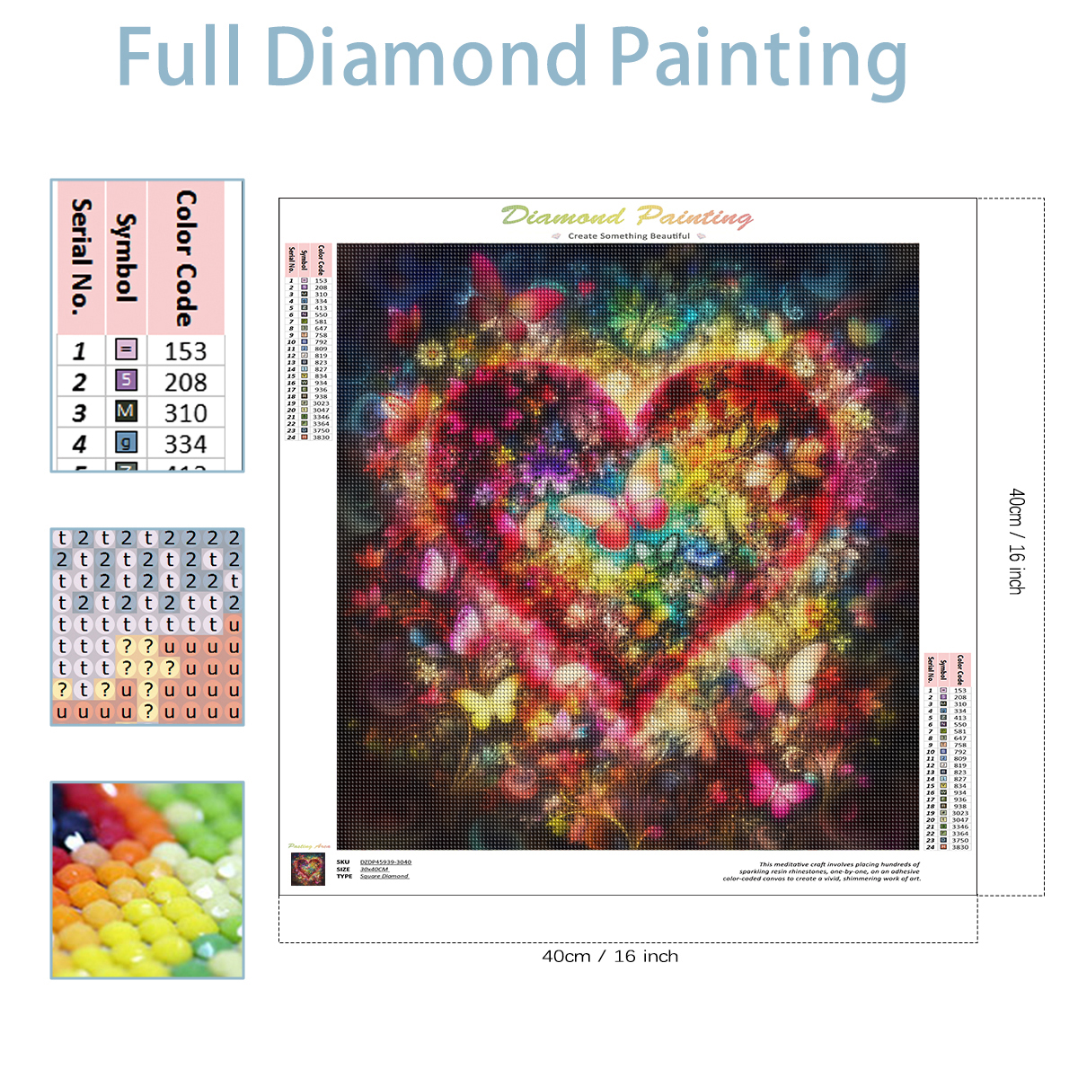 SDOYUNO DIY 5D Diamond Paintin - Embroidery Ideas For Bags 리뷰 및 가격