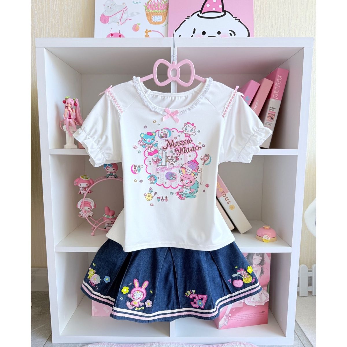 Japanese Sweet Skirt Sets Summ - Embroidery Uniforms 리뷰 및 가격