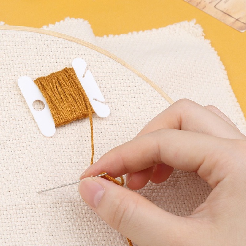 Plastic Embroidery Floss Bobbi - Embroidery Tas 리뷰 및 가격