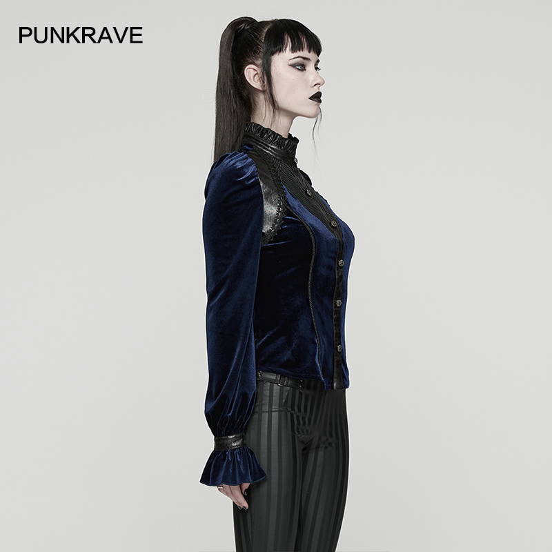 PUNK RAVE Women's Goth Gorgeou - Embroidery Gothic 리뷰 및 가격