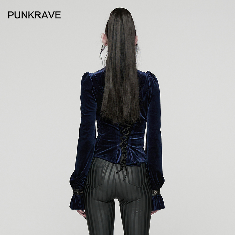 PUNK RAVE Women's Goth Gorgeou - Embroidery Gothic 리뷰 및 가격