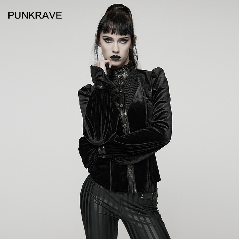 PUNK RAVE Women's Goth Gorgeou - Embroidery Gothic 리뷰 및 가격