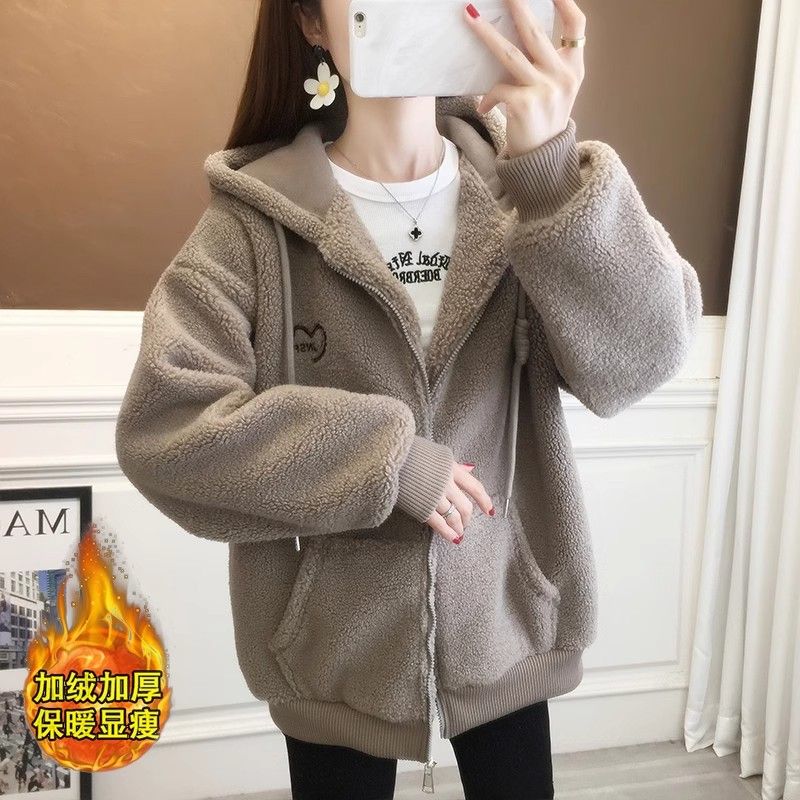 Love Letter Embroidered Lamb W - Embroidery Zip Up Hoodie 리뷰 및 가격