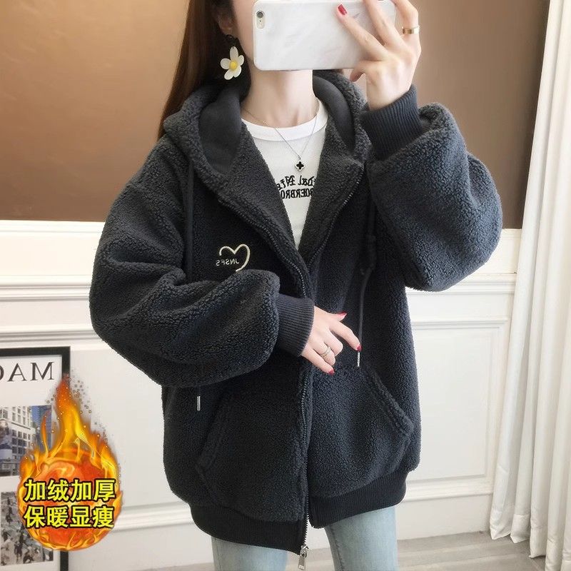 Love Letter Embroidered Lamb W - Embroidery Zip Up Hoodie 리뷰 및 가격