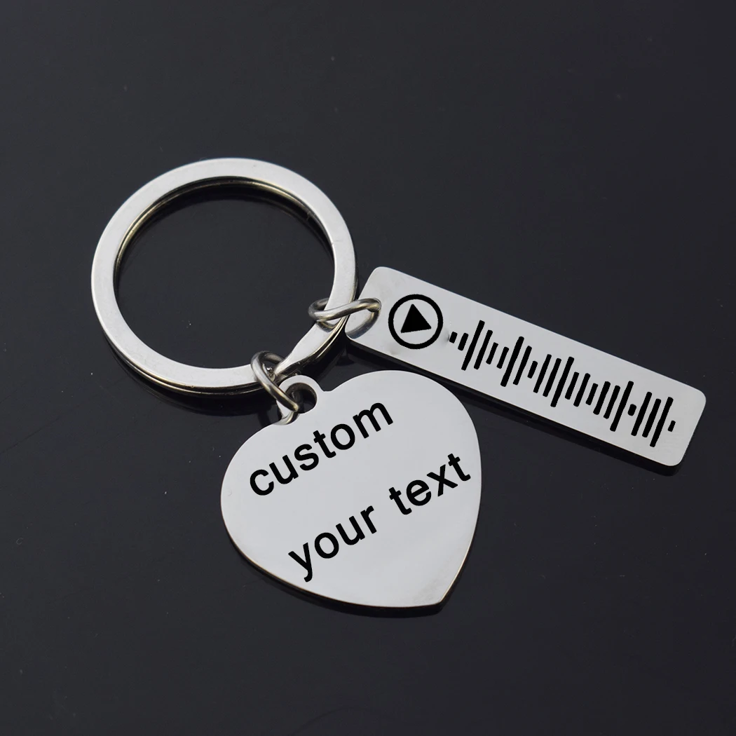 Custom Music Code Keychain Per - Embroidery Alphabet 리뷰 및 가격