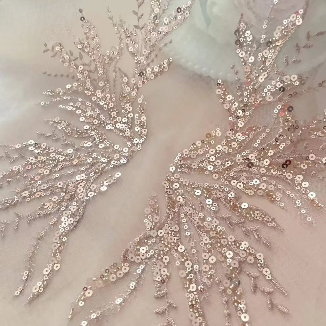 5Pair-2Pair.Rose Gold Sequin T - Embroidery Gold 리뷰 및 가격