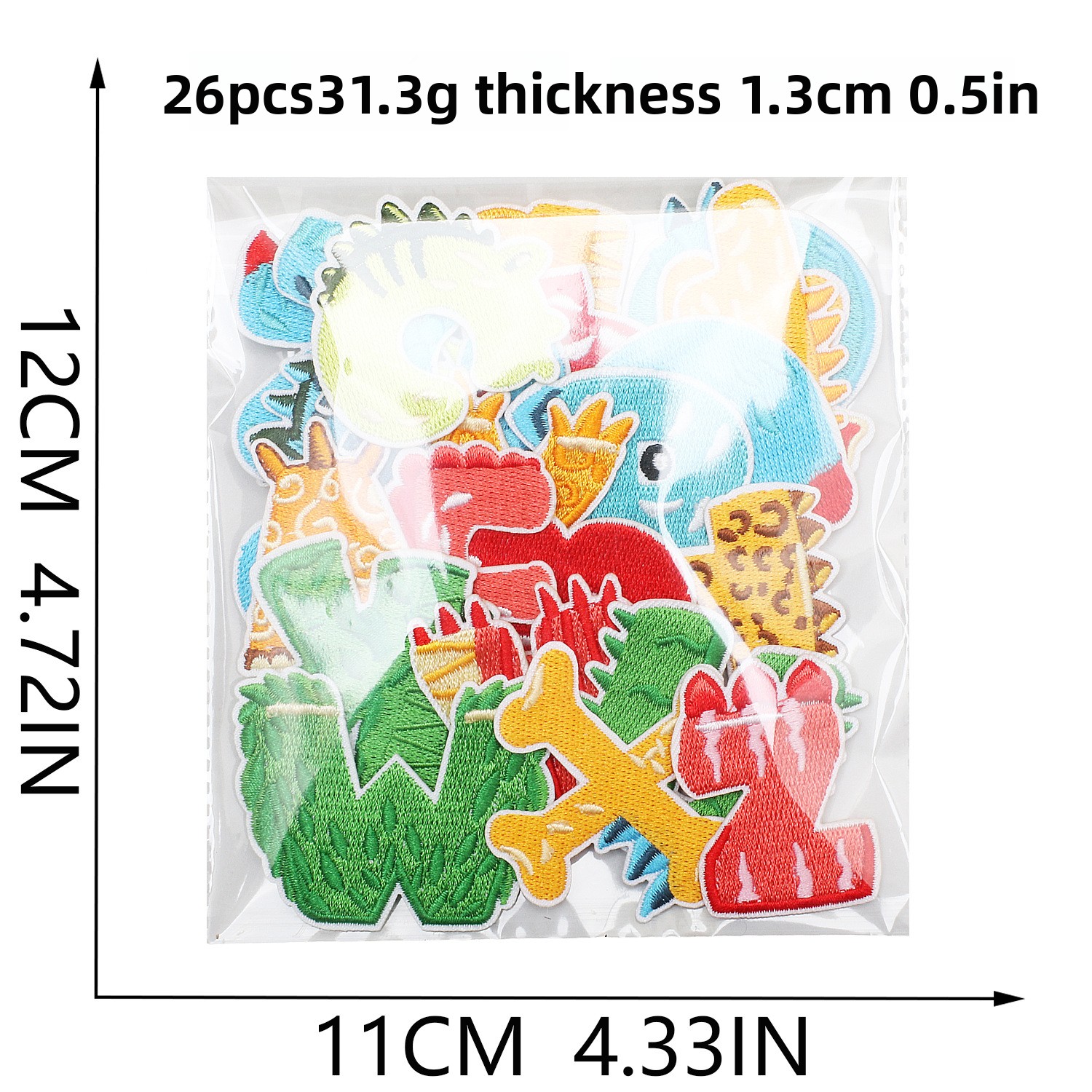 10PCS Wholesale Colorful Engli - Embroidery Alphabet Designs 리뷰 및 가격