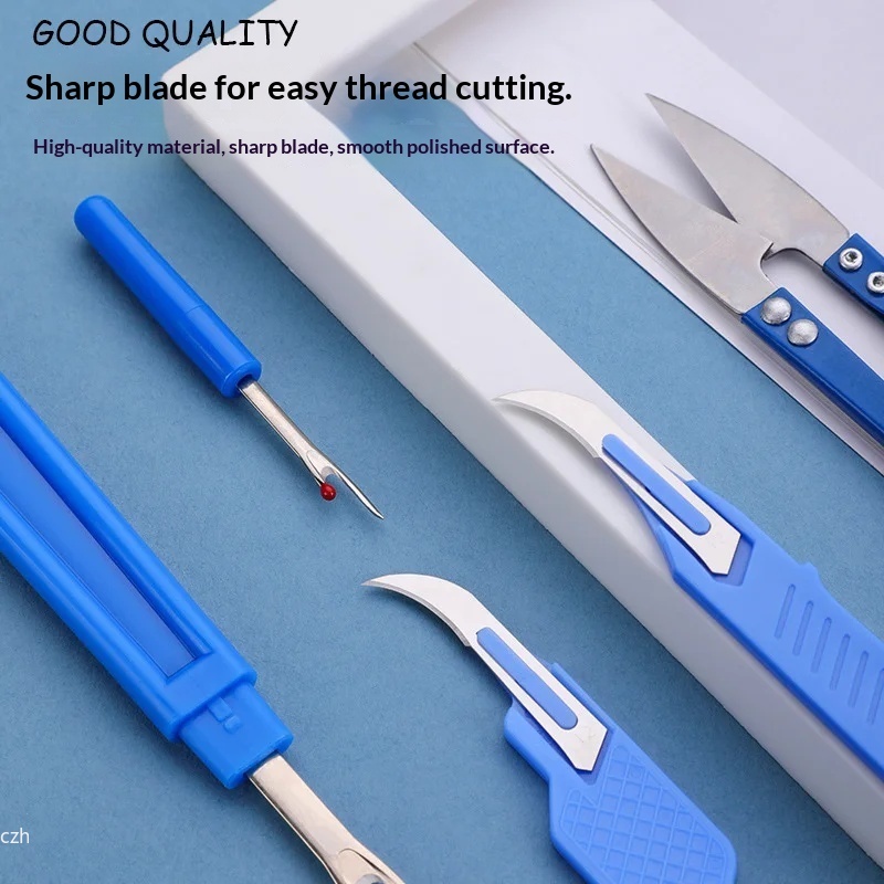 5Pcs Blue Sewing Ripper Kit wi - Embroidery Threads 리뷰 및 가격
