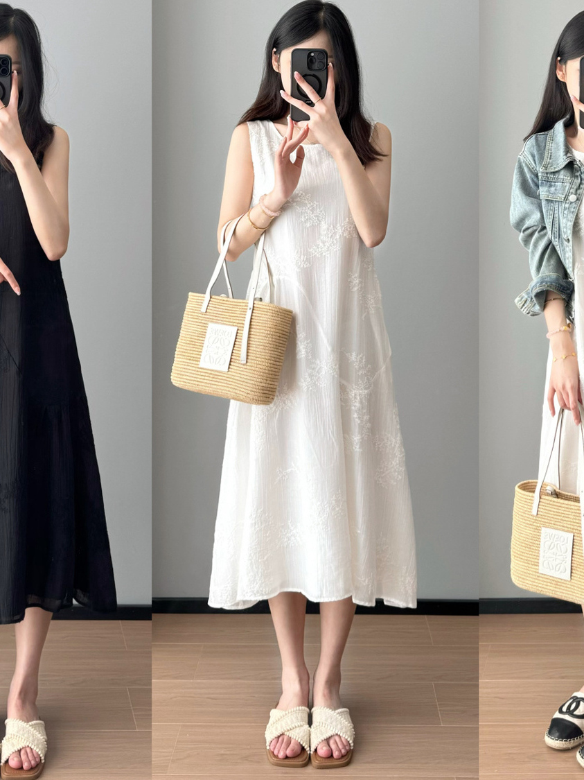 plus Size 300 Pounds Summer Ne - Embroidery Vest 리뷰 및 가격