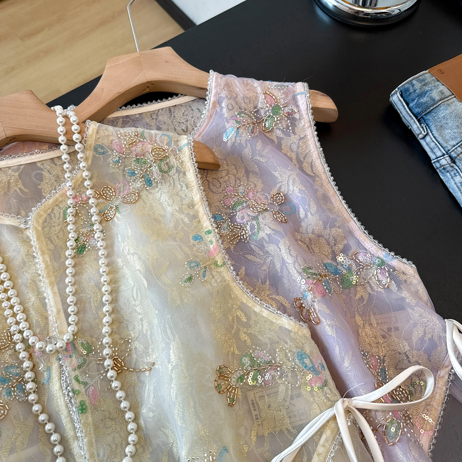 New Chinese Style Heavy Embroi - Embroidery Vest 리뷰 및 가격