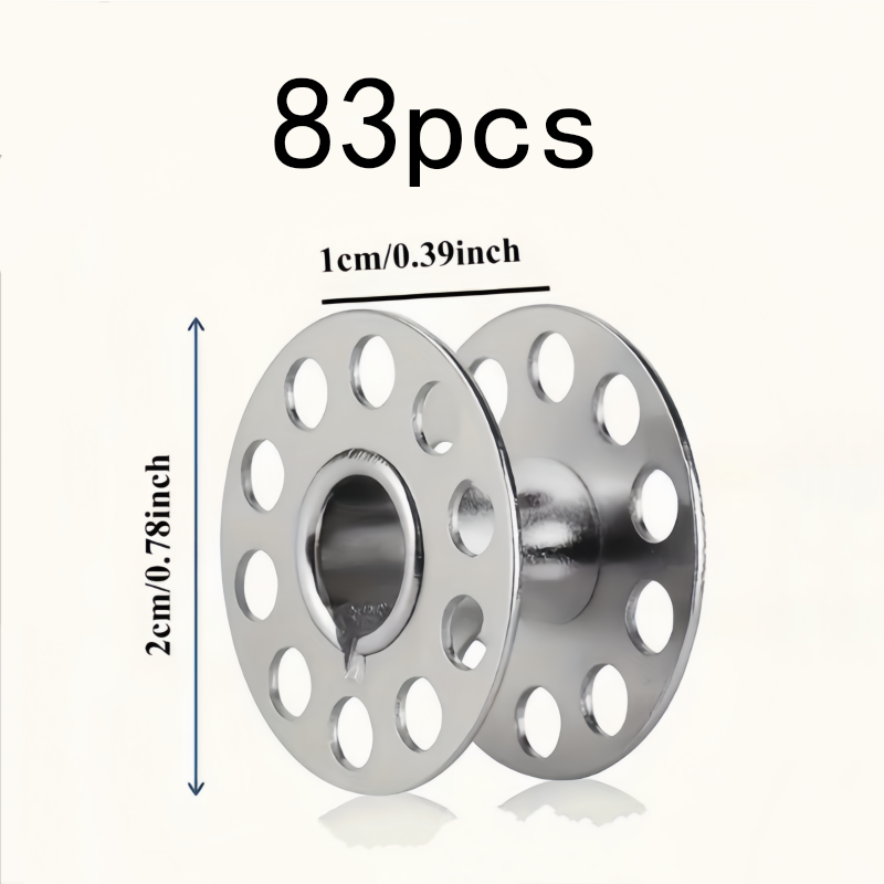 83Pcs Reusable Metal Bobbins,  - Embroidery Diy 리뷰 및 가격