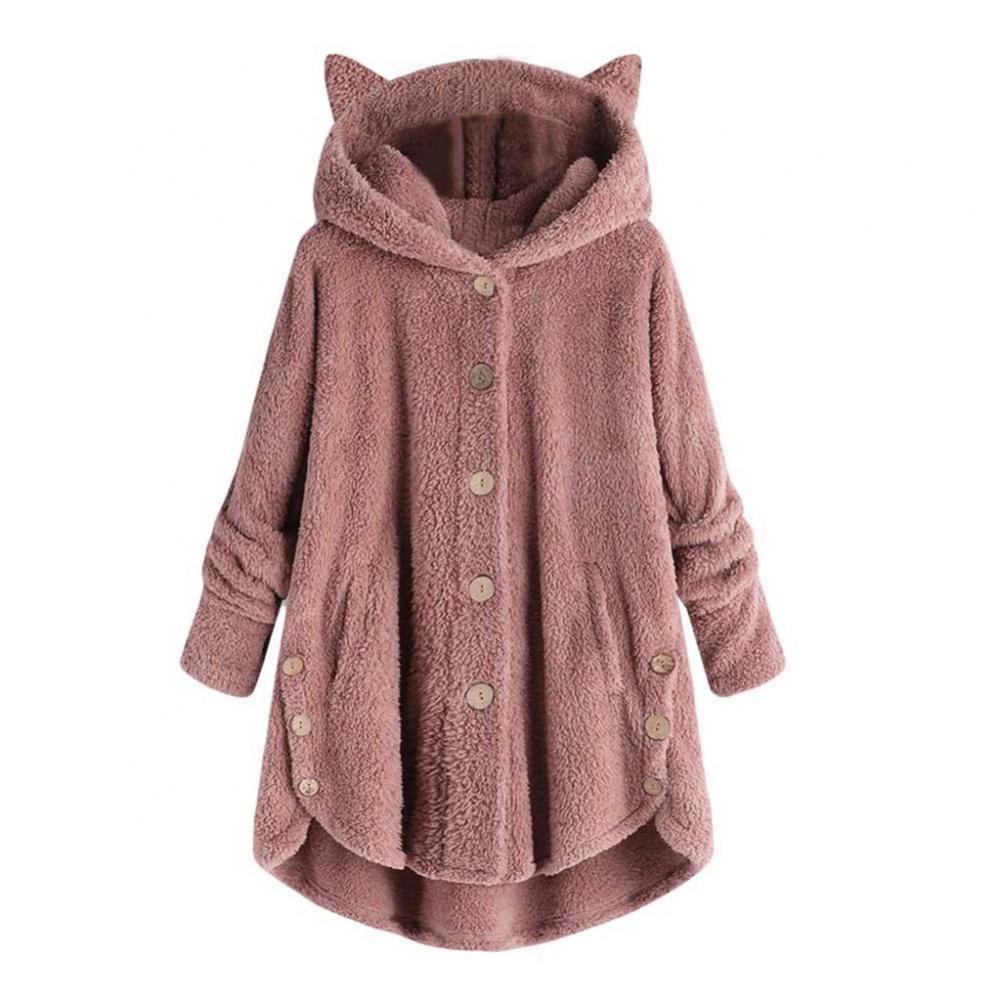 Cat's Ears Women Hoodie Plus W - Embroidery Zip Up Hoodie 리뷰 및 가격