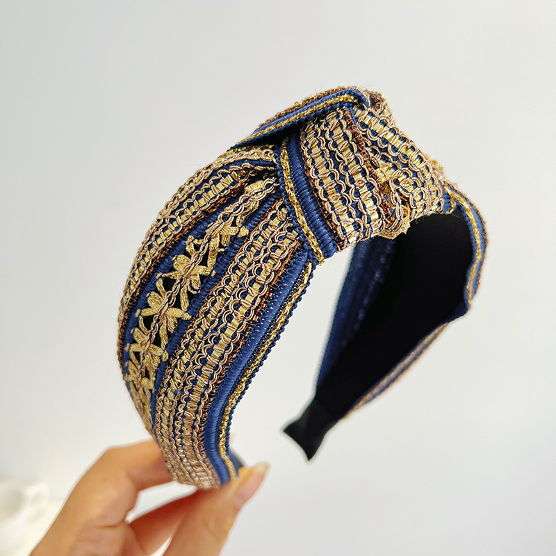 Women Girls Vintage Bohemian E - Embroidery Gold 리뷰 및 가격