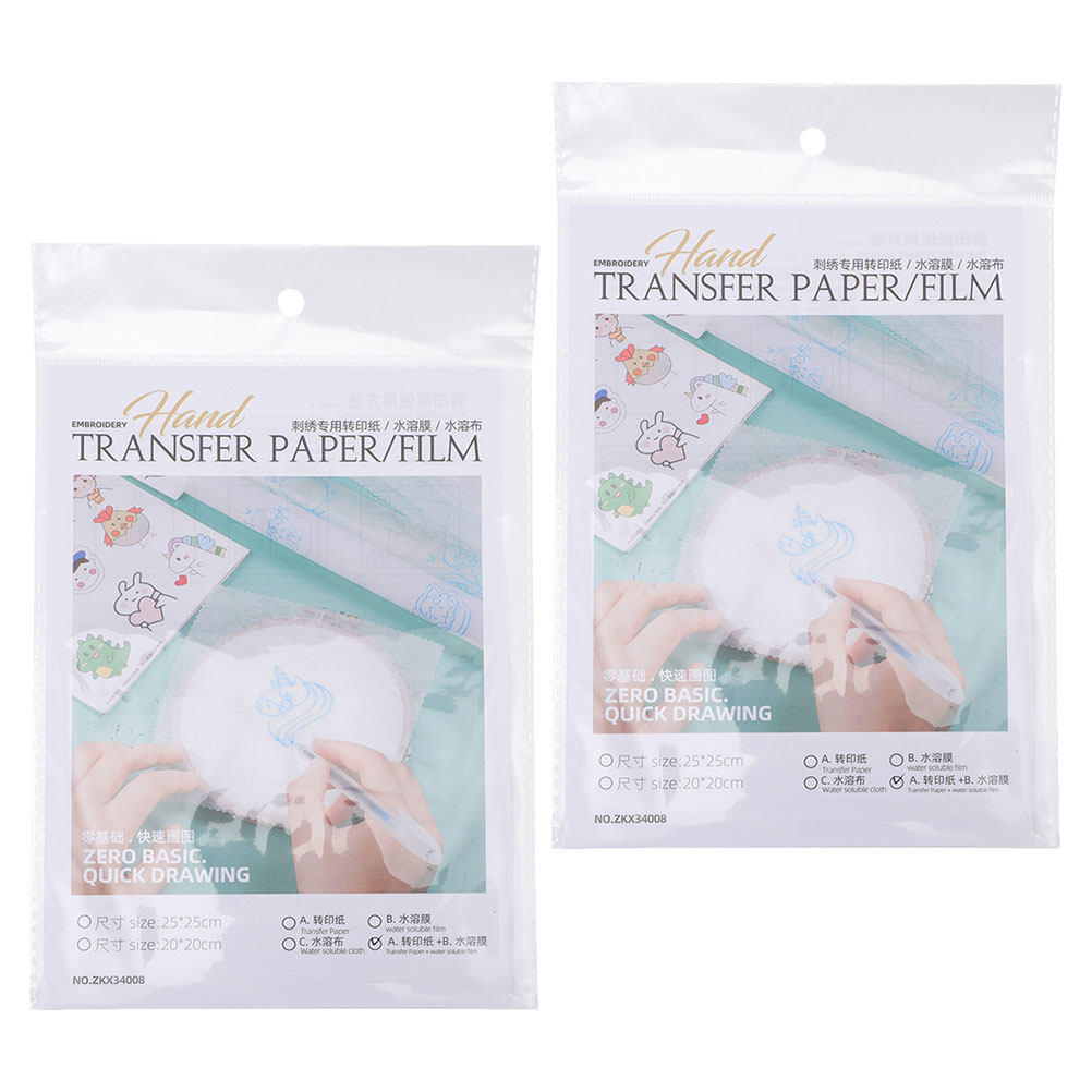 8Pcs Wash Away Embroidery Tran - Embroidery Diy 리뷰 및 가격