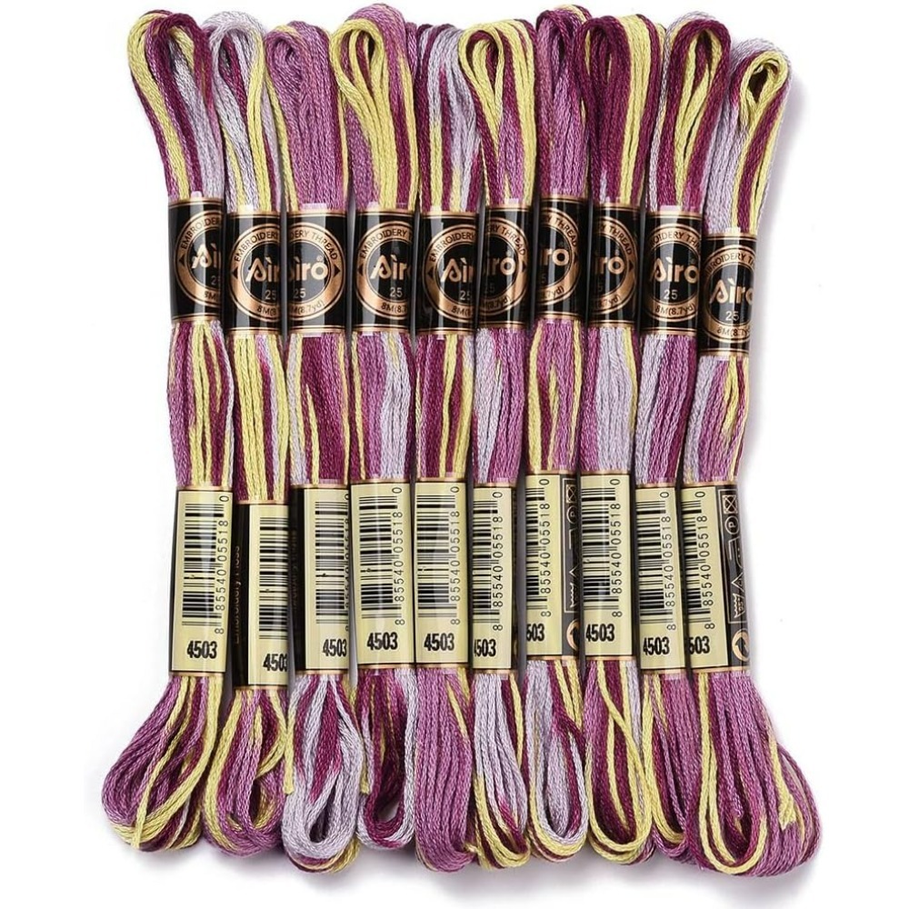 6 Strands Purple Variegated Em - Embroidery Threads 리뷰 및 가격
