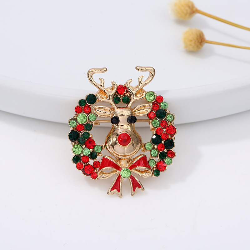 Christmas series jewelry brooc - Embroidery Alphabet 리뷰 및 가격