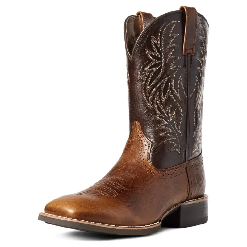 Men High Boots Embroidery Retr - Embroidery Threads 리뷰 및 가격