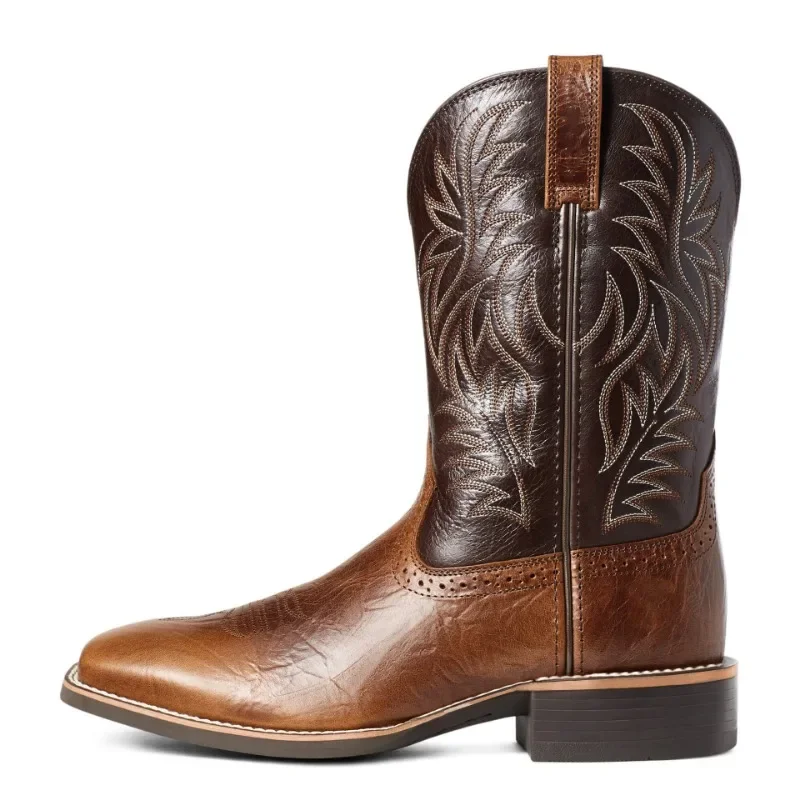 Men High Boots Embroidery Retr - Embroidery Threads 리뷰 및 가격