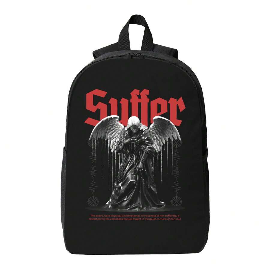 Gothic Angel Suffer Print Back - Embroidery Gothic 리뷰 및 가격