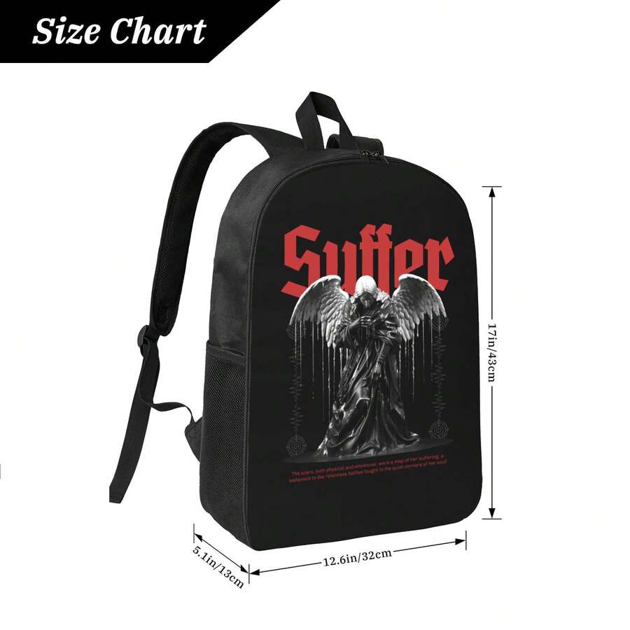 Gothic Angel Suffer Print Back - Embroidery Gothic 리뷰 및 가격