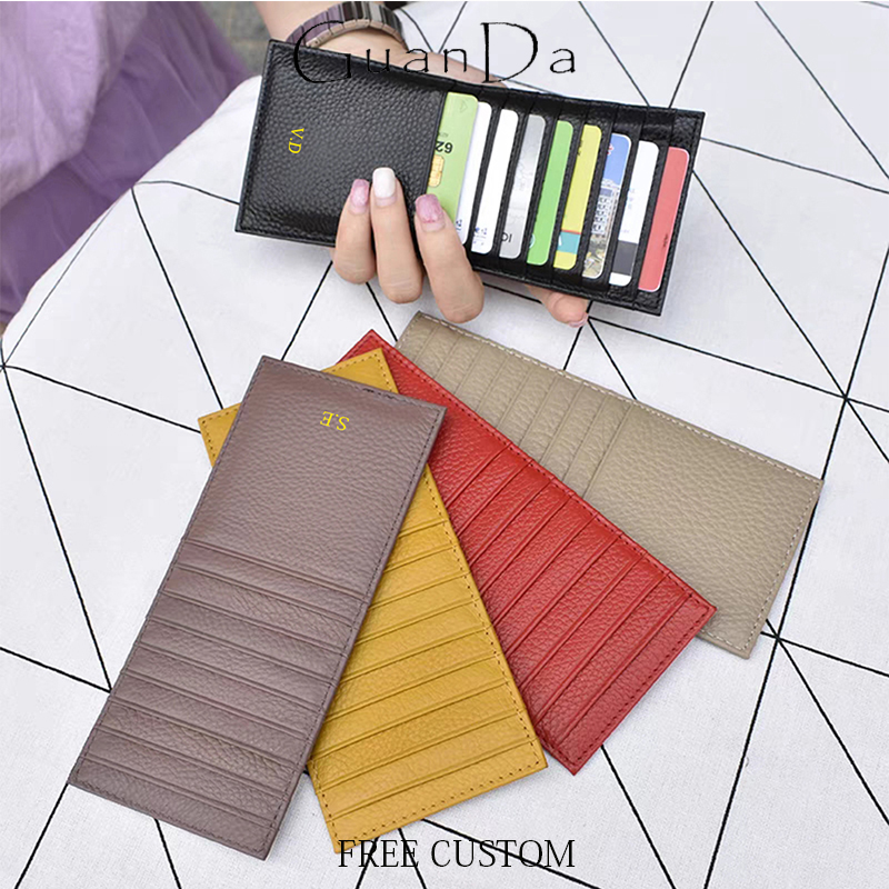 Custom Name Slim Long Card Hol - Embroidery Alphabet 리뷰 및 가격
