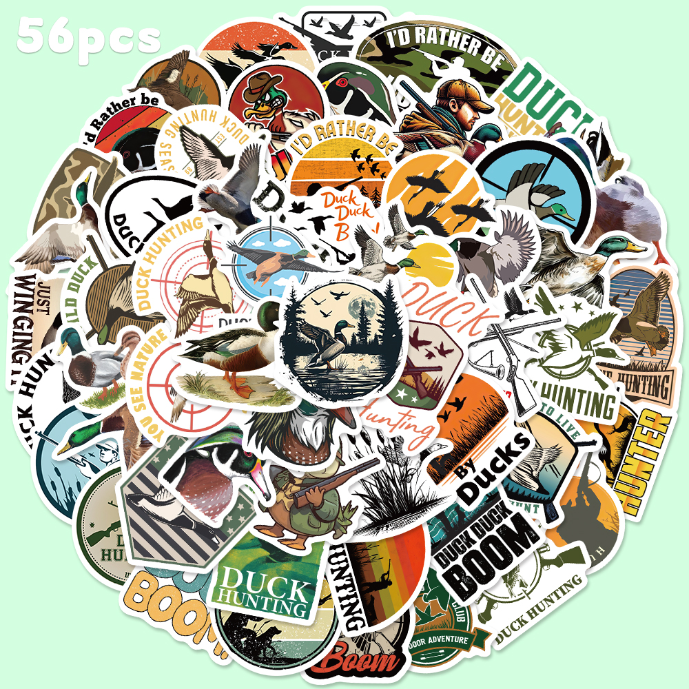 56pcs Duck Hunting Sticker For - Embroidery Wall Art 리뷰 및 가격