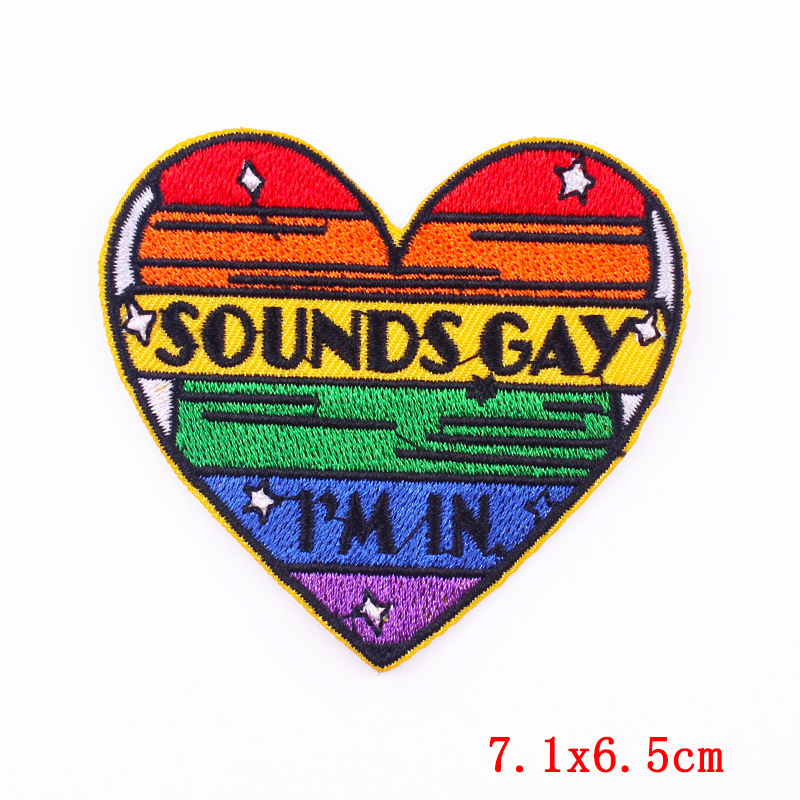 Designer Punk Love Heart Iron- - Embroidery Design Love 리뷰 및 가격