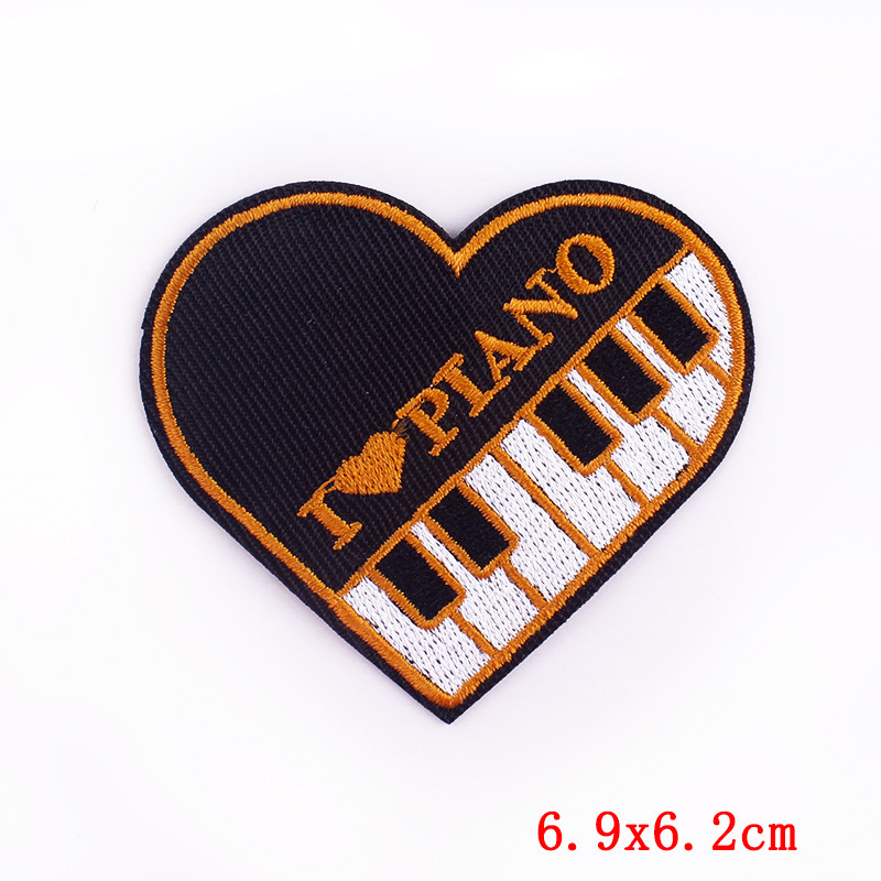 Designer Punk Love Heart Iron- - Embroidery Design Love 리뷰 및 가격
