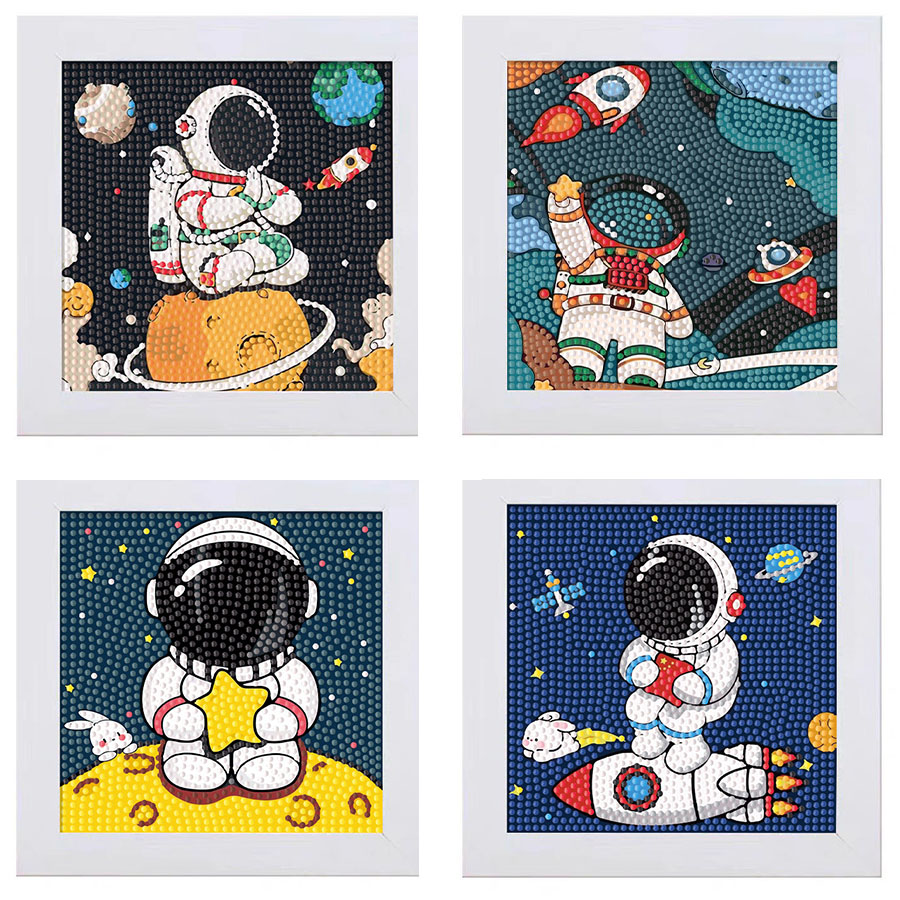 Keeppley astronaut crystal dia - Embroidery Handicraft 리뷰 및 가격