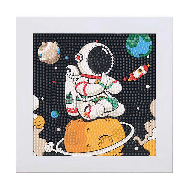 Keeppley astronaut crystal dia - Embroidery Handicraft 리뷰 및 가격