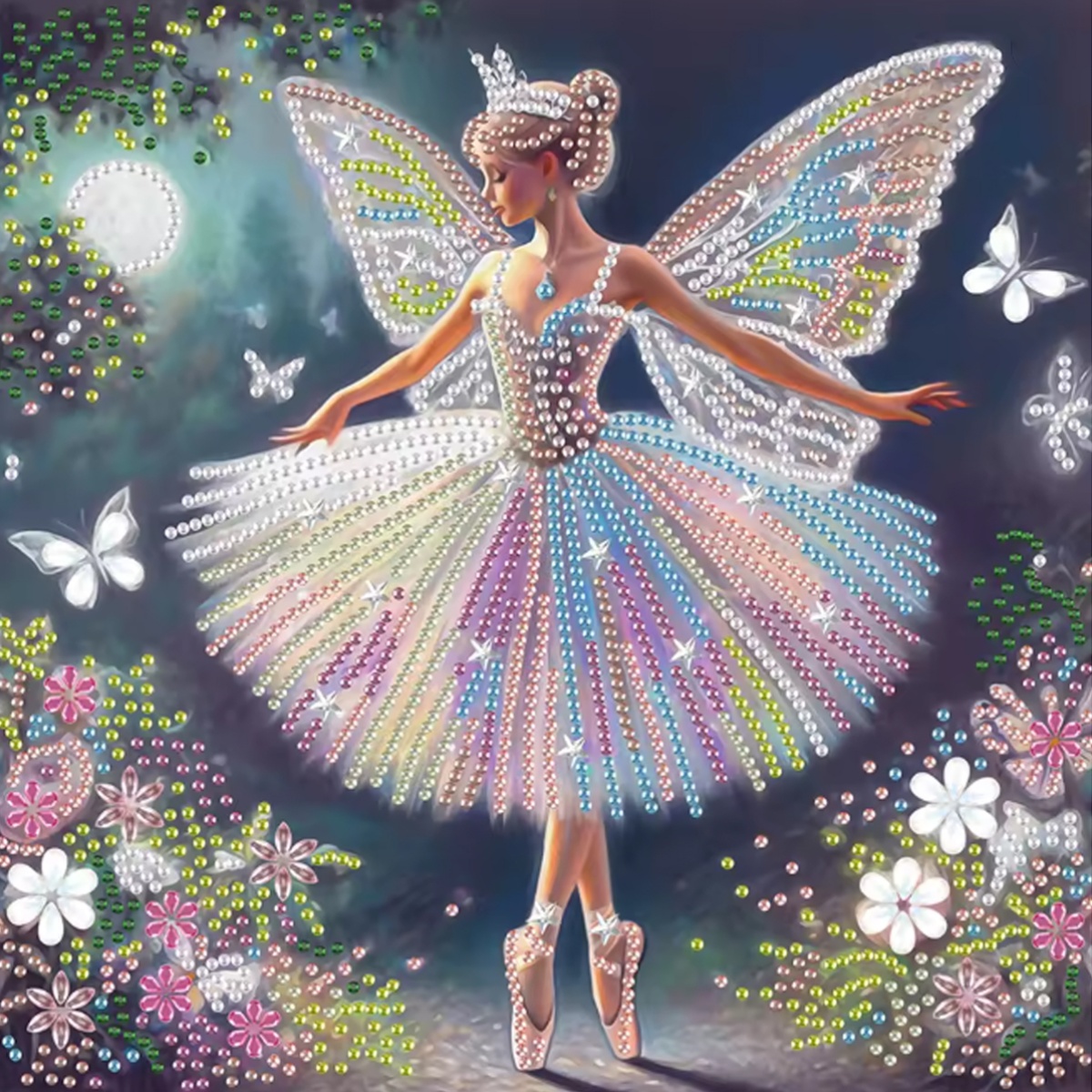 Butterfly Fairy Pattern Series - Embroidery Handicraft 리뷰 및 가격