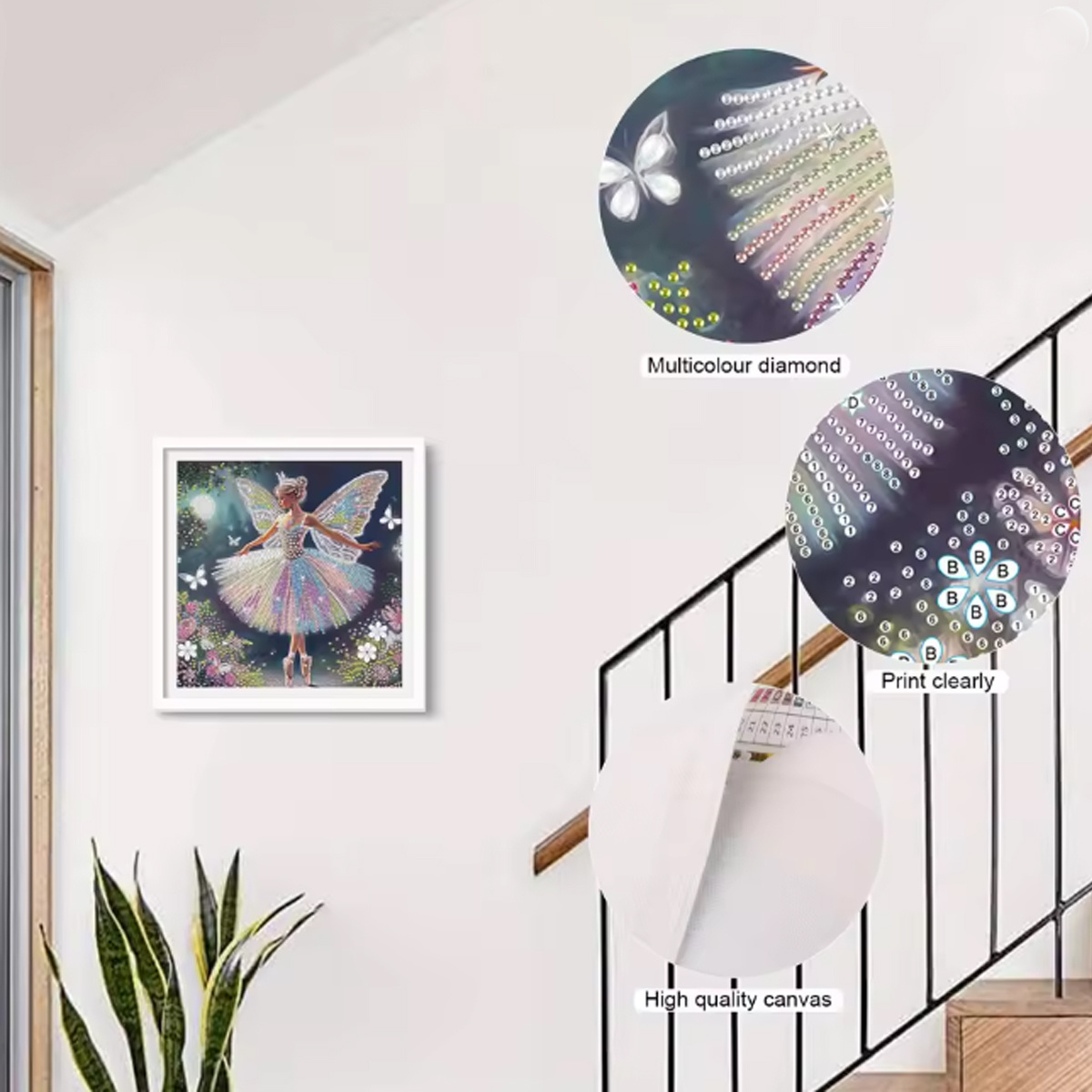 Butterfly Fairy Pattern Series - Embroidery Handicraft 리뷰 및 가격