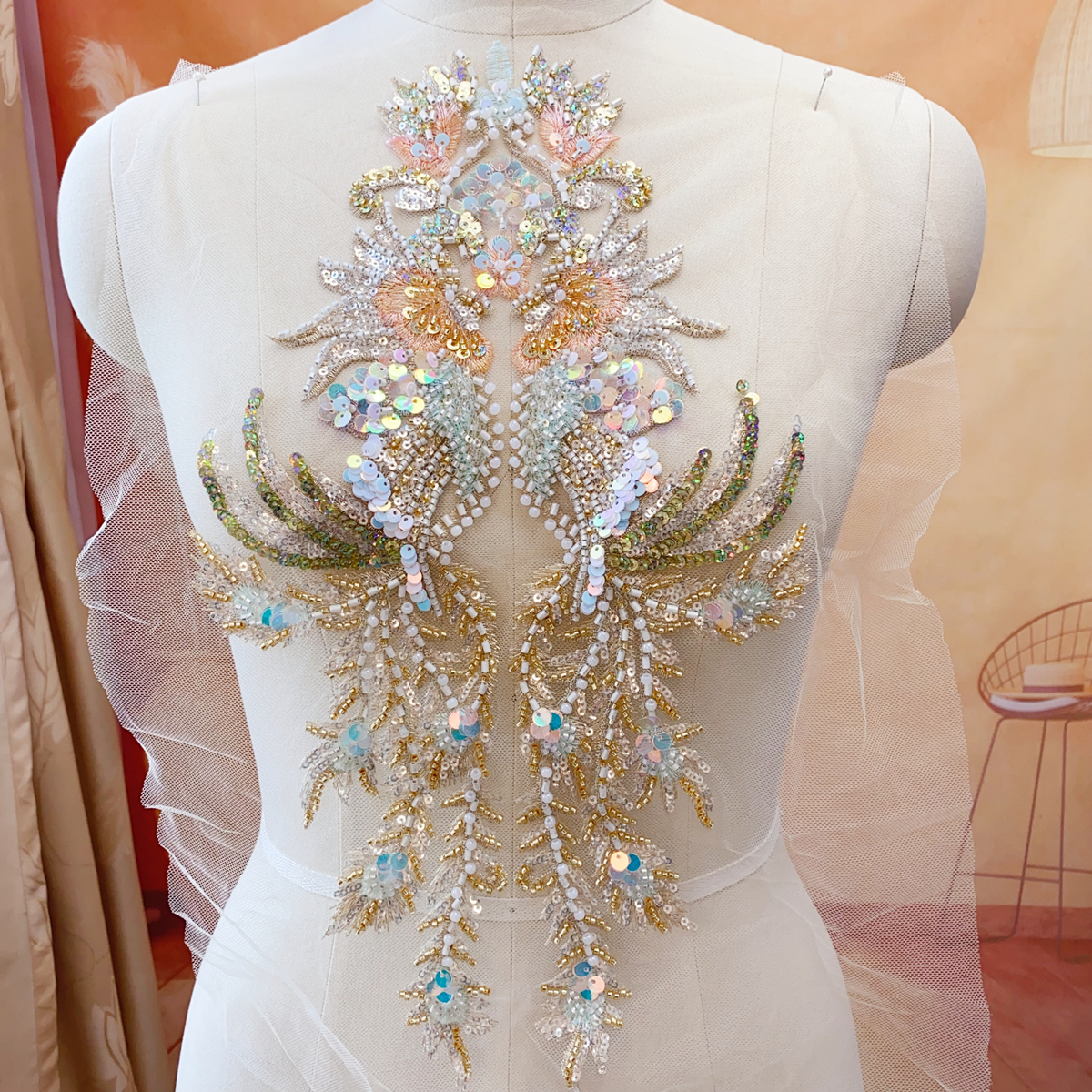 Champagne Gold Fish Scale Sequ - Embroidery Gold 리뷰 및 가격