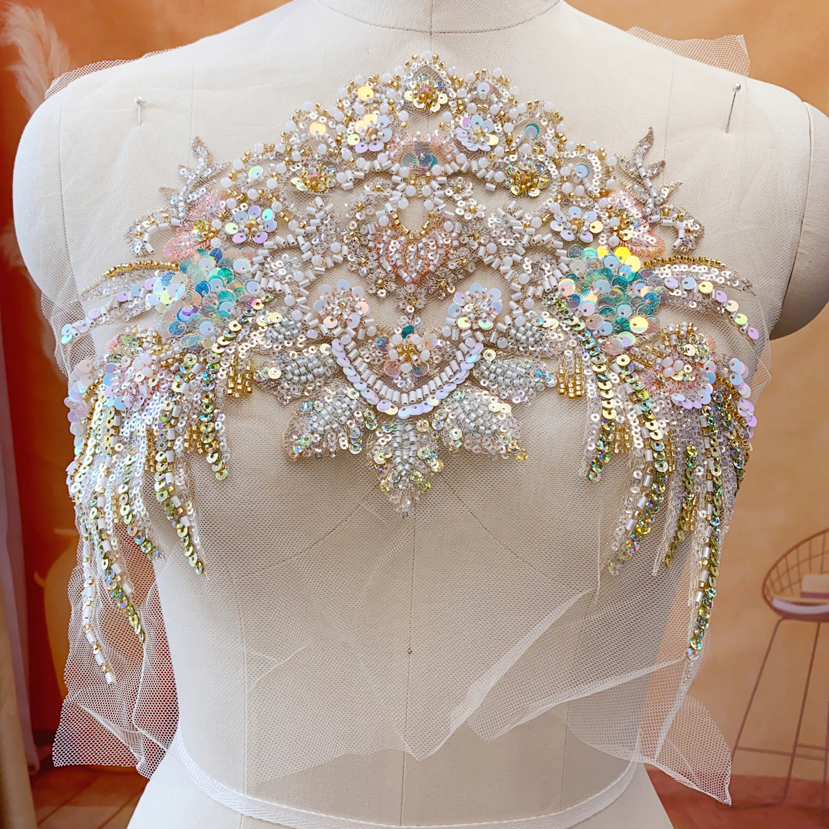 Champagne Gold Fish Scale Sequ - Embroidery Gold 리뷰 및 가격