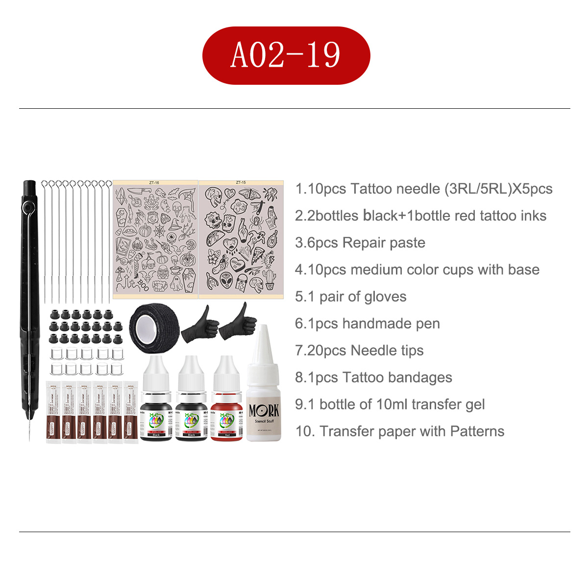 Complete Hand Poke and Stick T - Transfer Pen Ink 리뷰 및 가격