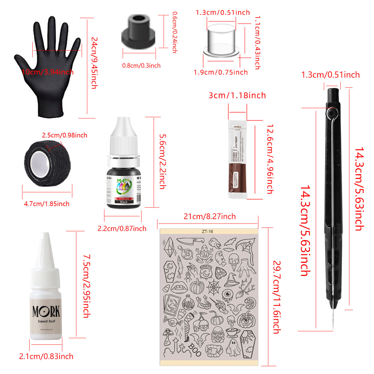 Complete Hand Poke and Stick T - Transfer Pen Ink 리뷰 및 가격