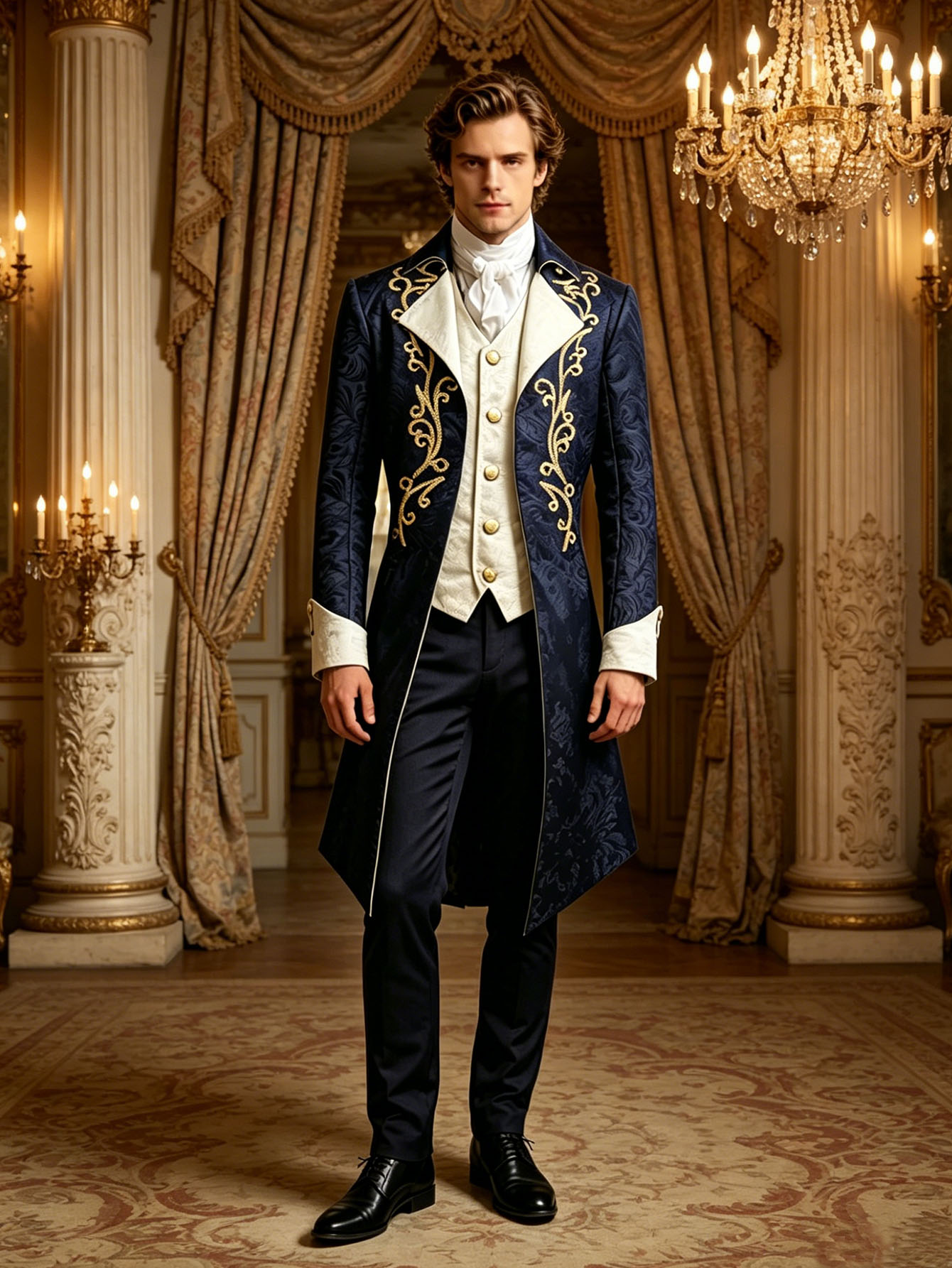 2026Medieval Men's Gothic Tail - Embroidery Gothic 리뷰 및 가격