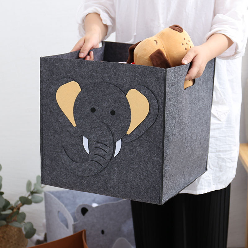 Square Felt Storage Basket Box - Felt Sheet Wool 리뷰 및 가격
