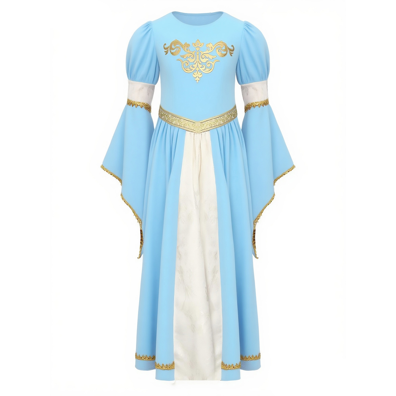 Kid Girls Medieval Princess Co - Embroidery Gold 리뷰 및 가격