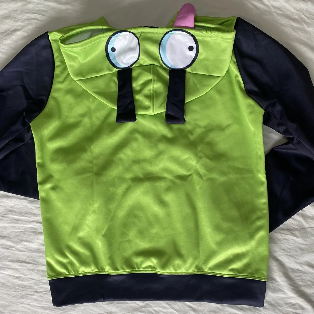 Anime Invader Cosplay Costume  - Embroidery Zip Up Hoodie 리뷰 및 가격