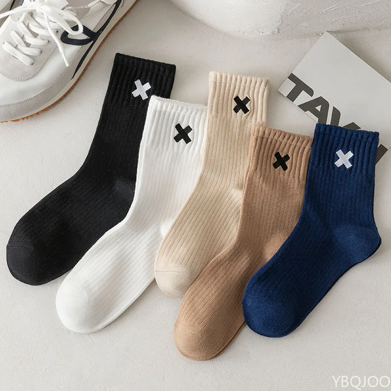 5 pairs Spring Autumn Winter M - Embroidery On Socks 리뷰 및 가격